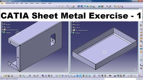 aerospace sheet metal design catia v5 pdf|sheet metal stiffening rib design.